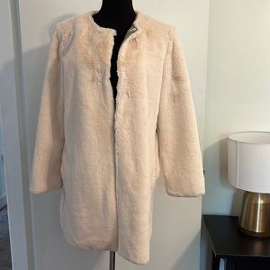One of kind cozy faux fur jacket